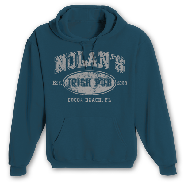 Blue Nolan's Varsity Hoodie