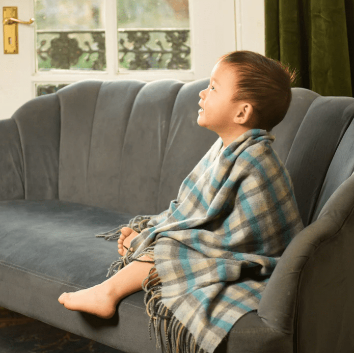 Scottish Lambswool Baby Blanket Tartan Pattern – The Celtic Gift