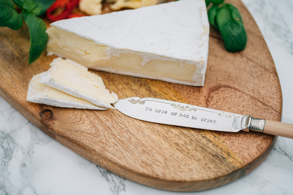 'To brie, or not to brie?' Cheese Knife