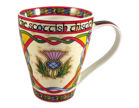 Scottish Weave Thistle Mug