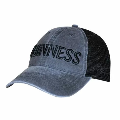 Guinness Classic Black Trucker Hat