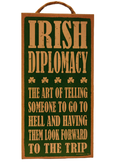 Irish Diplomacy 5x10 Sign