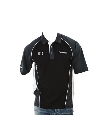 Guinness Panelled Performance Golf Shirt