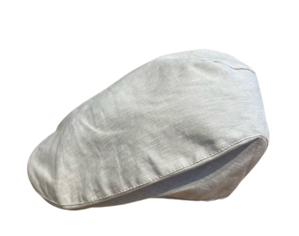 Hanna Hats Donegal Touring Cap Linen - White