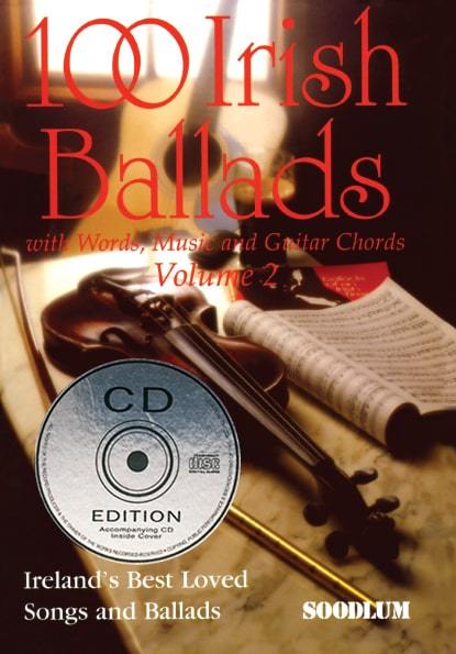 100 Irish Ballads | Vol 2 | Book & CD Edition