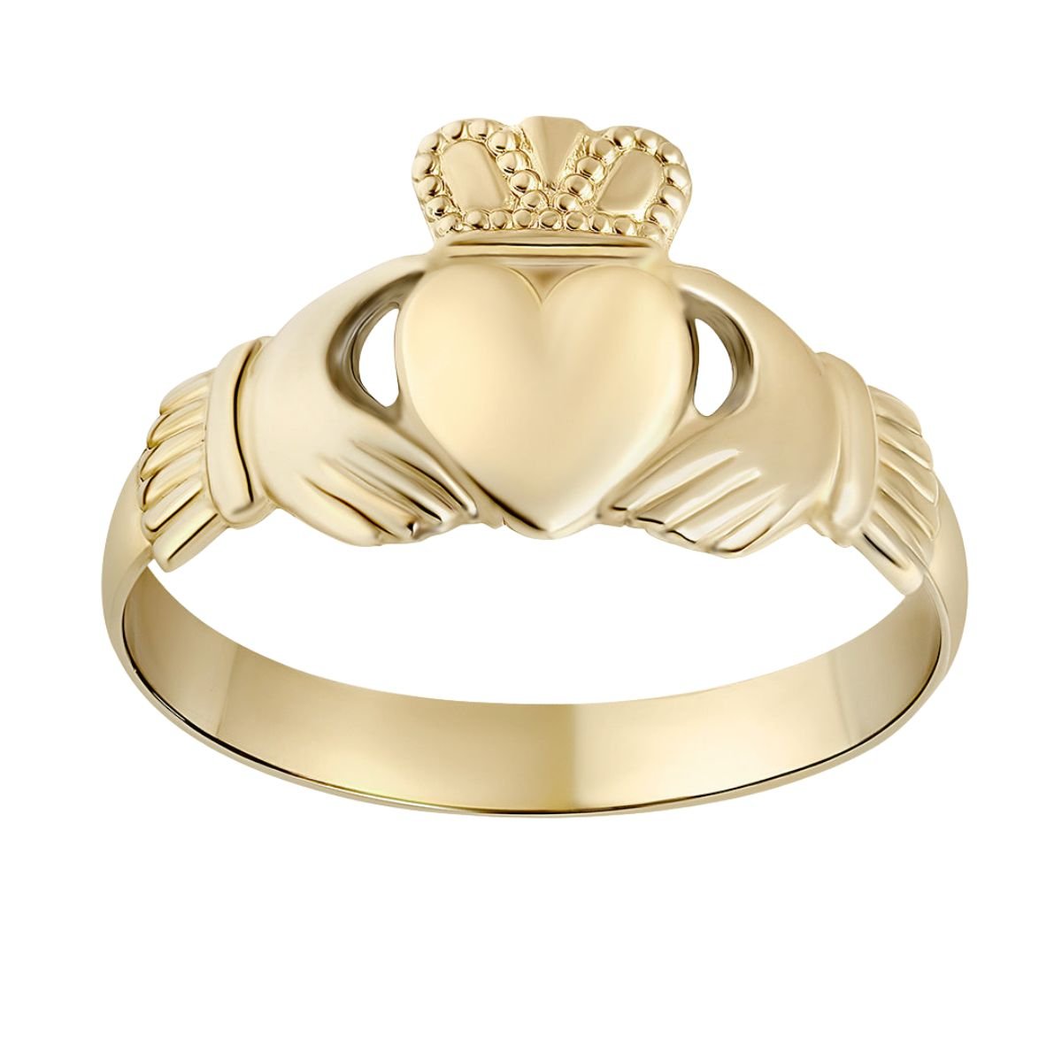 10k Gold Ladies Claddagh Ring