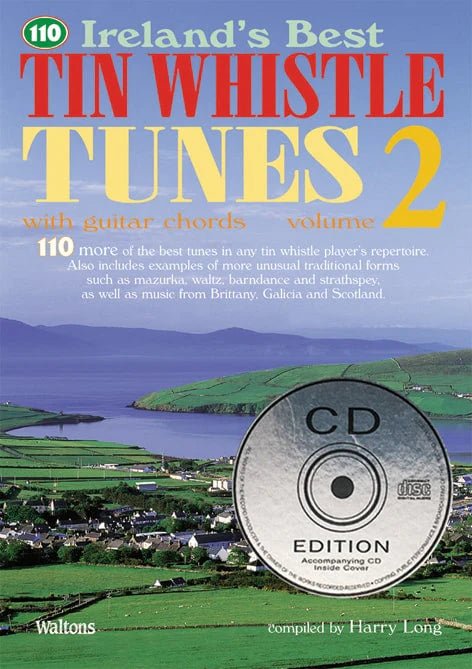 110 Best Tin Whistle Tunes Book and CD | Vol 2