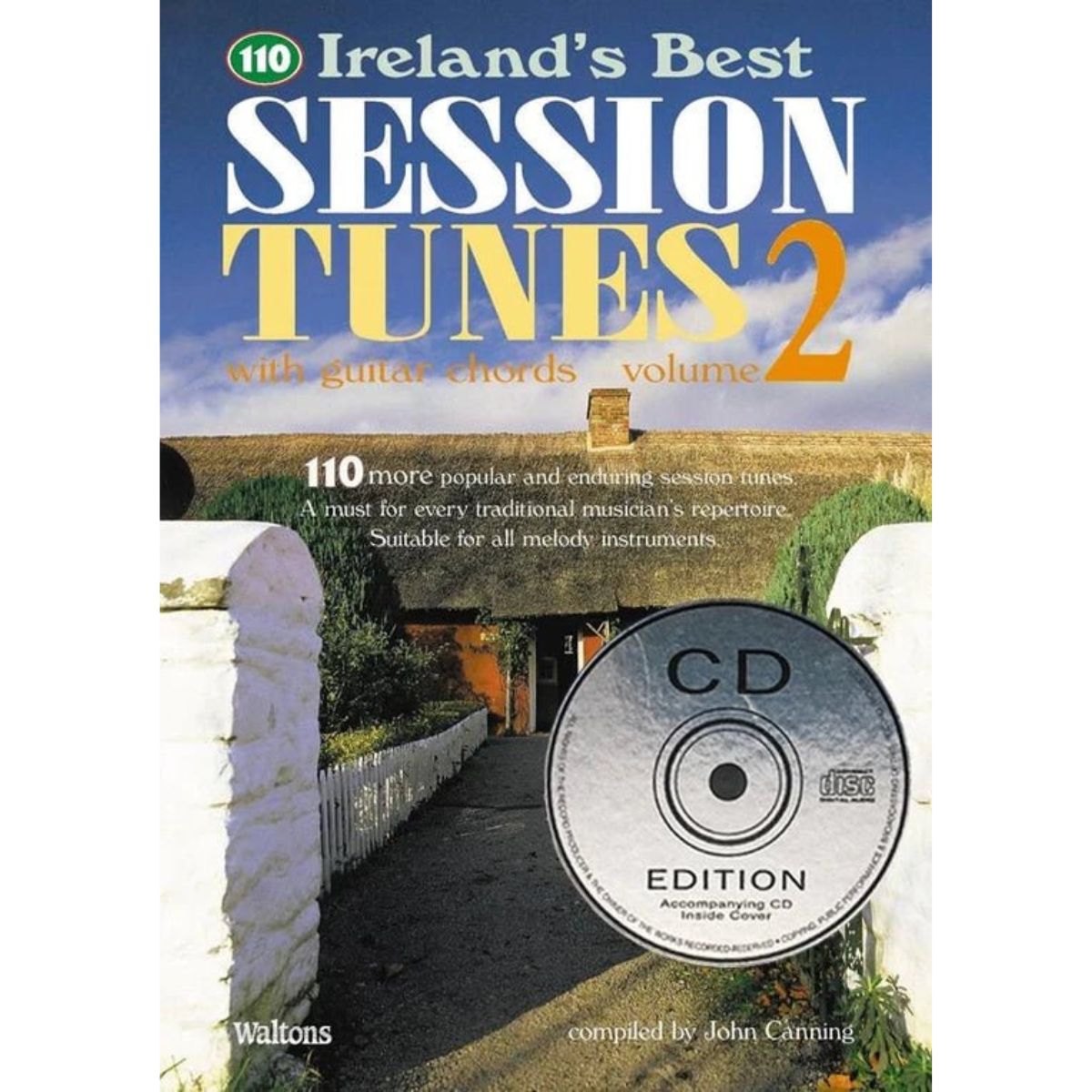 110 Ireland'S Best Session Tunes Book | Vol 2 | Cd Edition