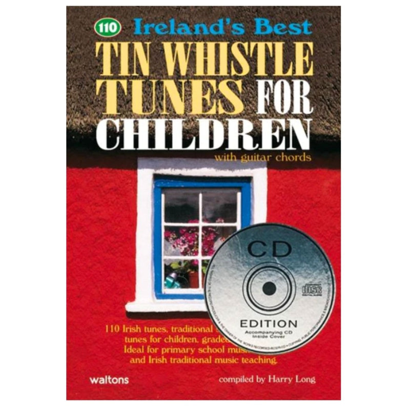 110 Ireland's Best Tin Whistle Tunes For Children | Book and CD - The Celtic Gift Store - Toys and Games