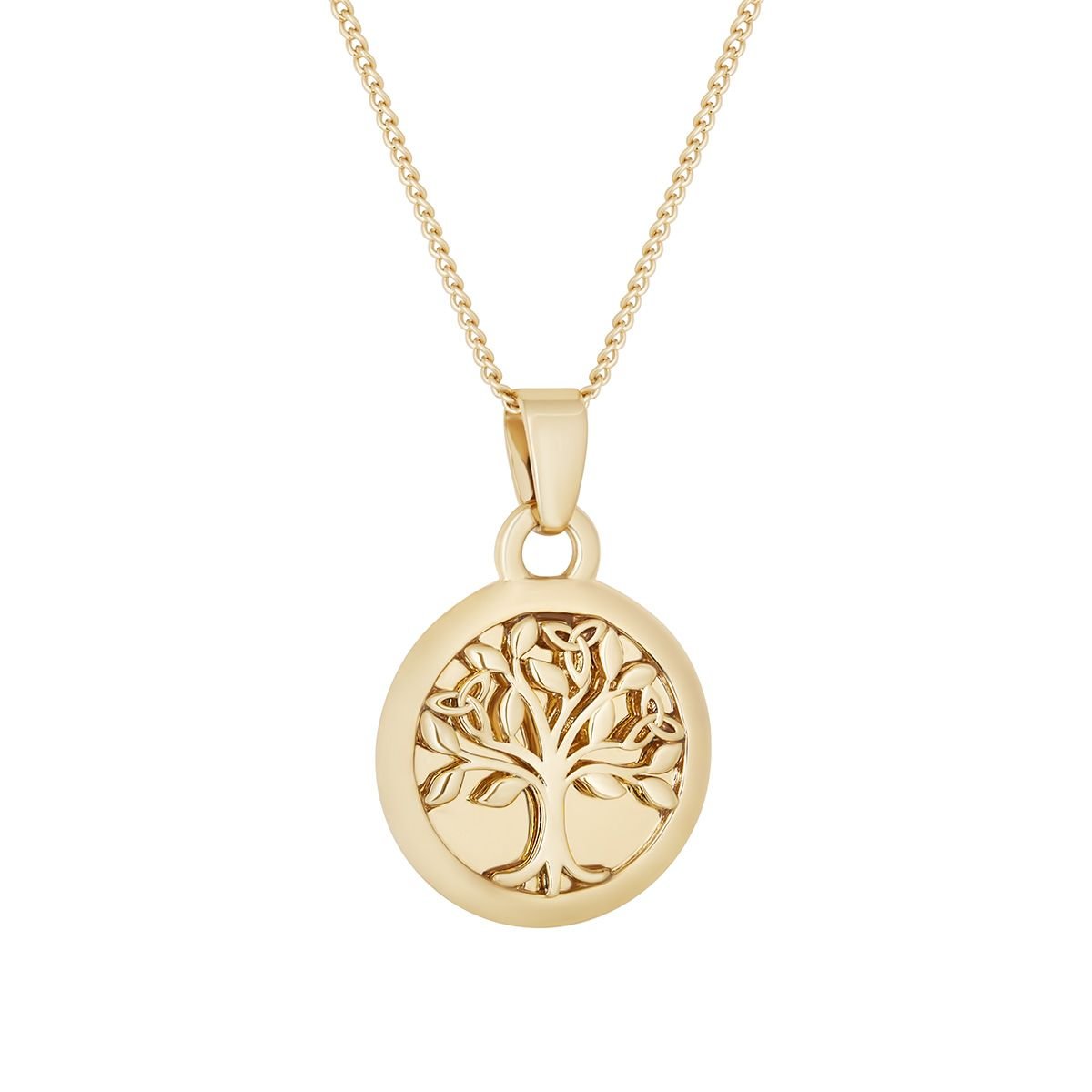 18ct Gold Plated Tree of Life Necklace - The Celtic Gift Store - Necklaces