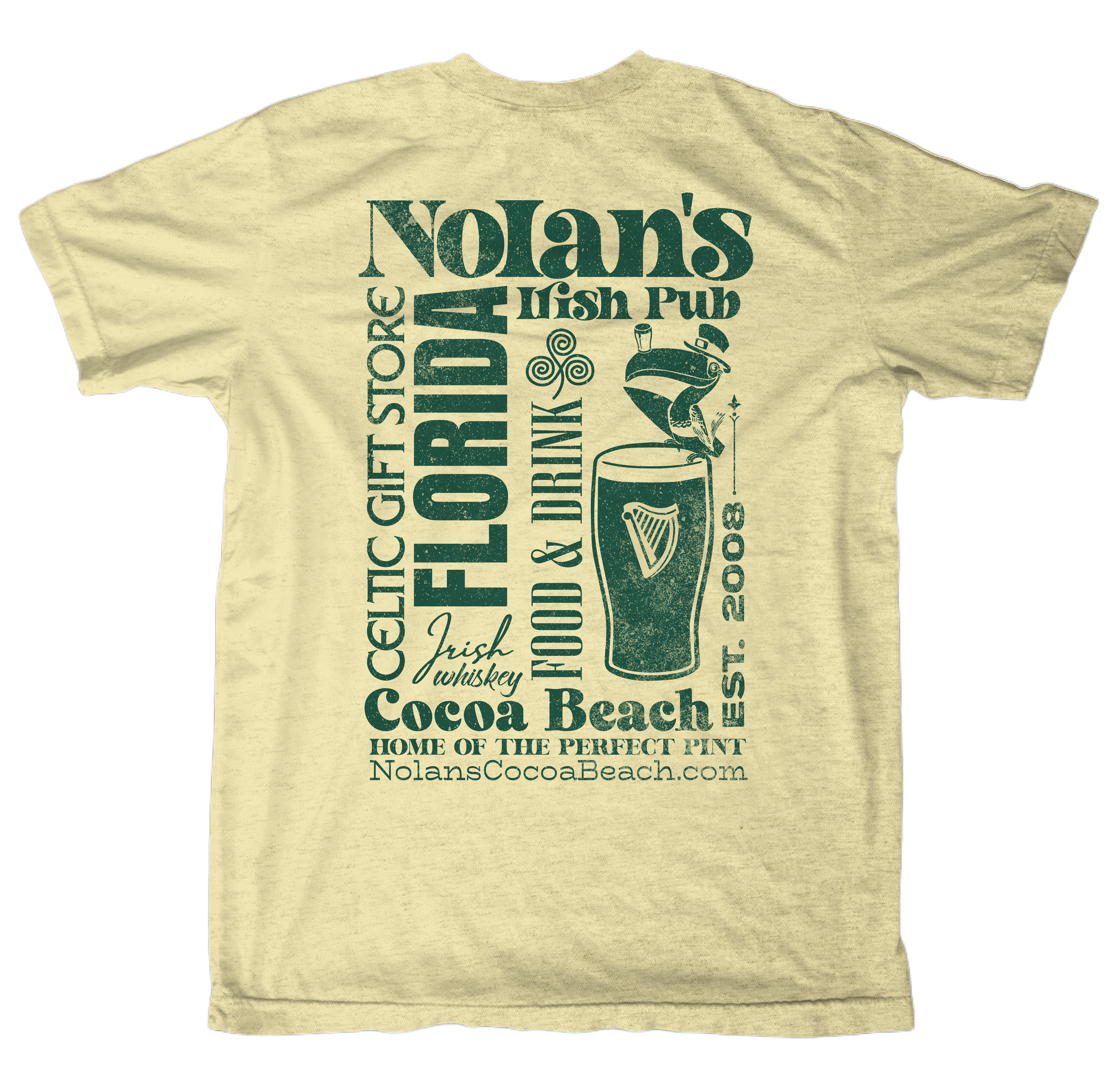 Nolan's 2024 'Home of the Perfect Pint' T-Shirt
