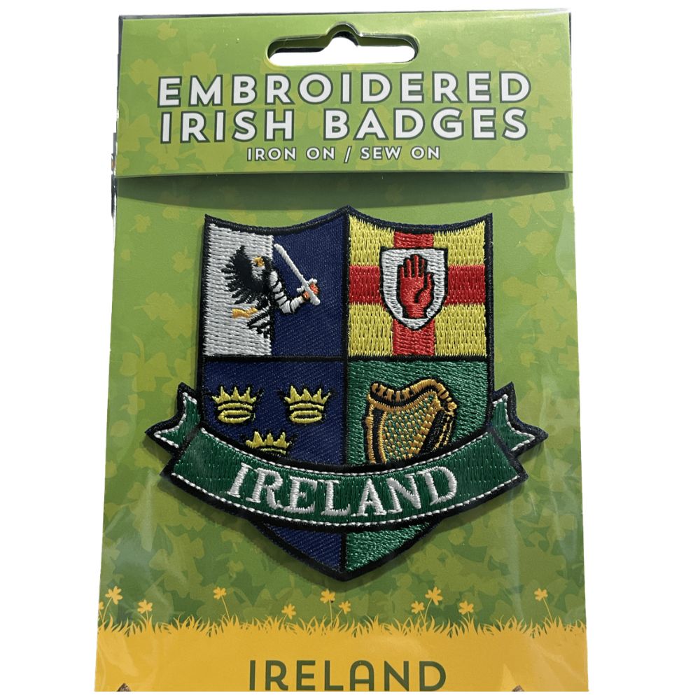 4 Provinces Embroidered Patch - The Celtic Gift Store - Gift