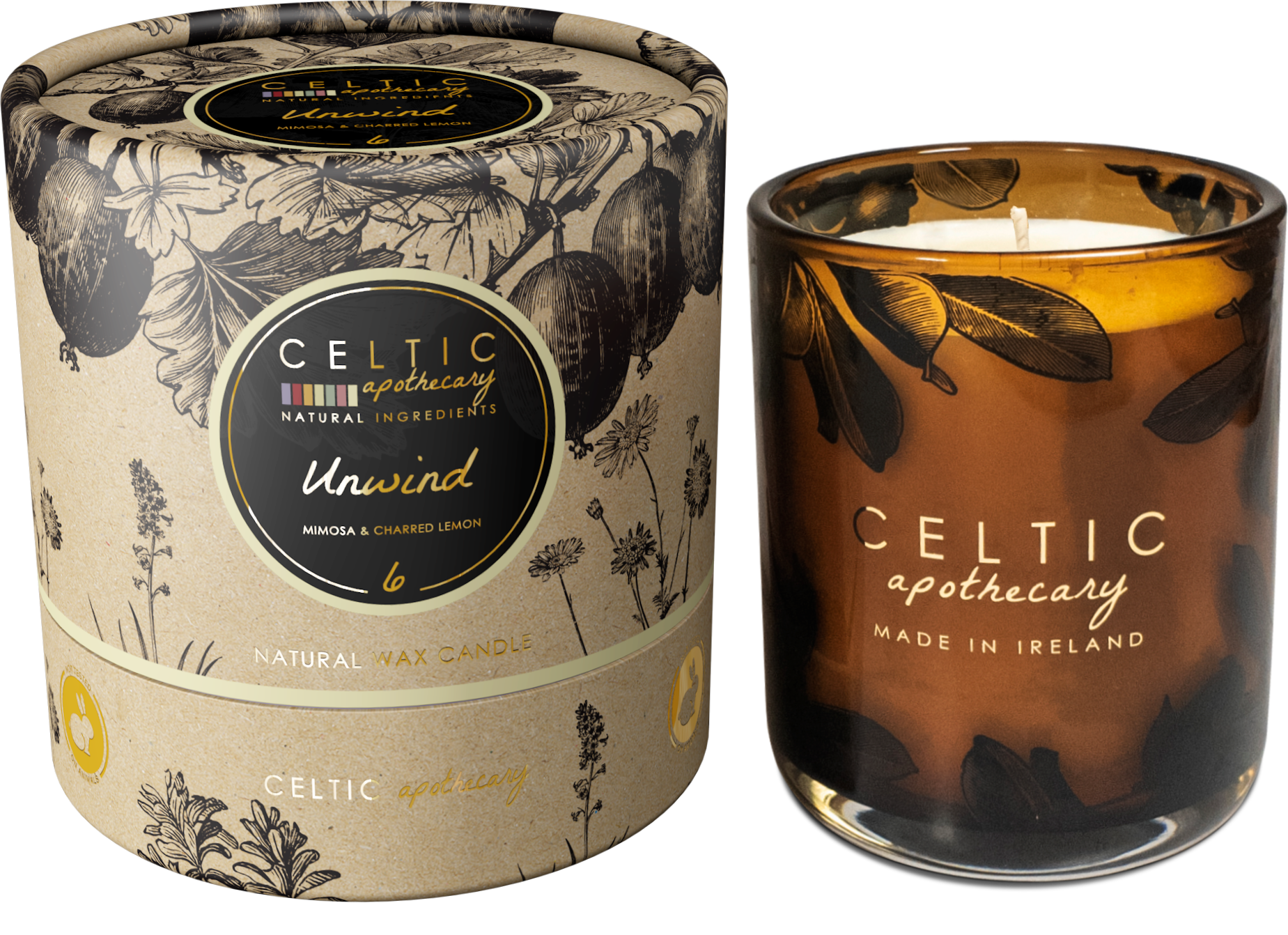 Celtic Apothecary Unwind Candle