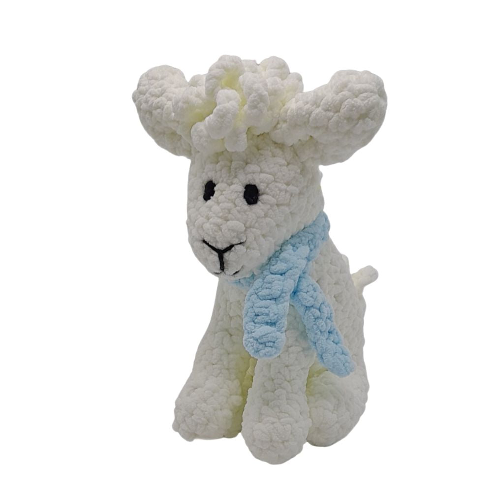 Wonky Woolins Crocheted Sheep Stuffed Animal