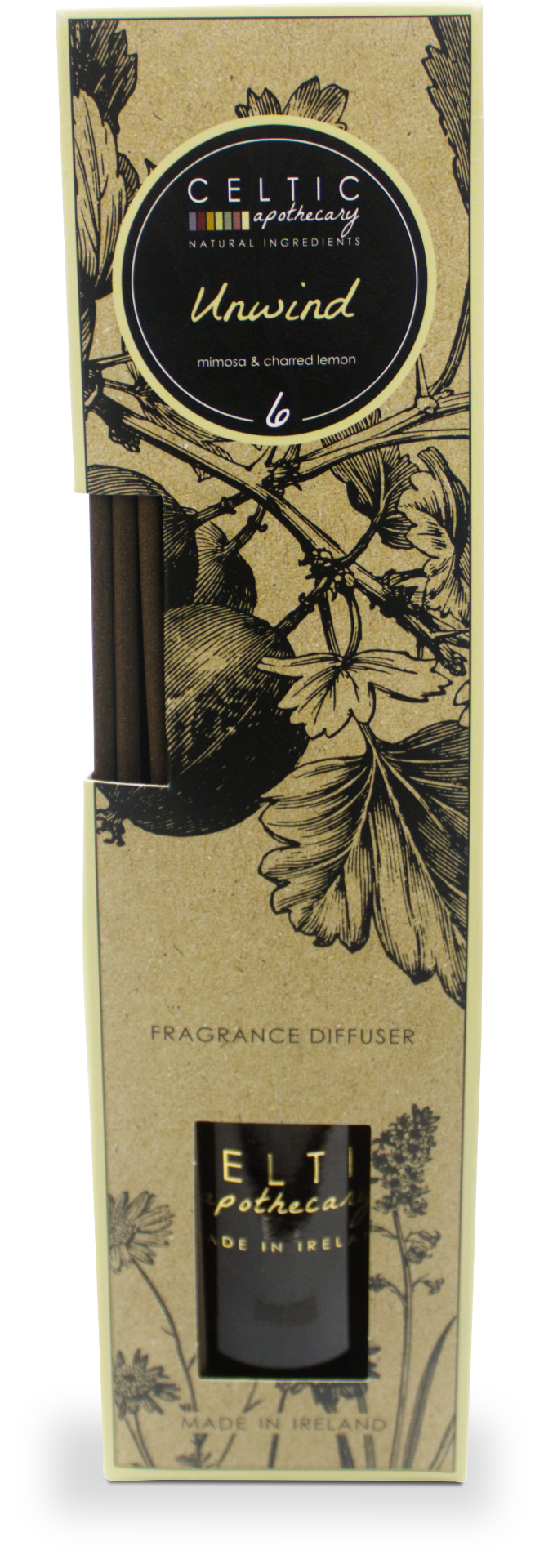 Celtic Apothecary Unwind Diffuser Set