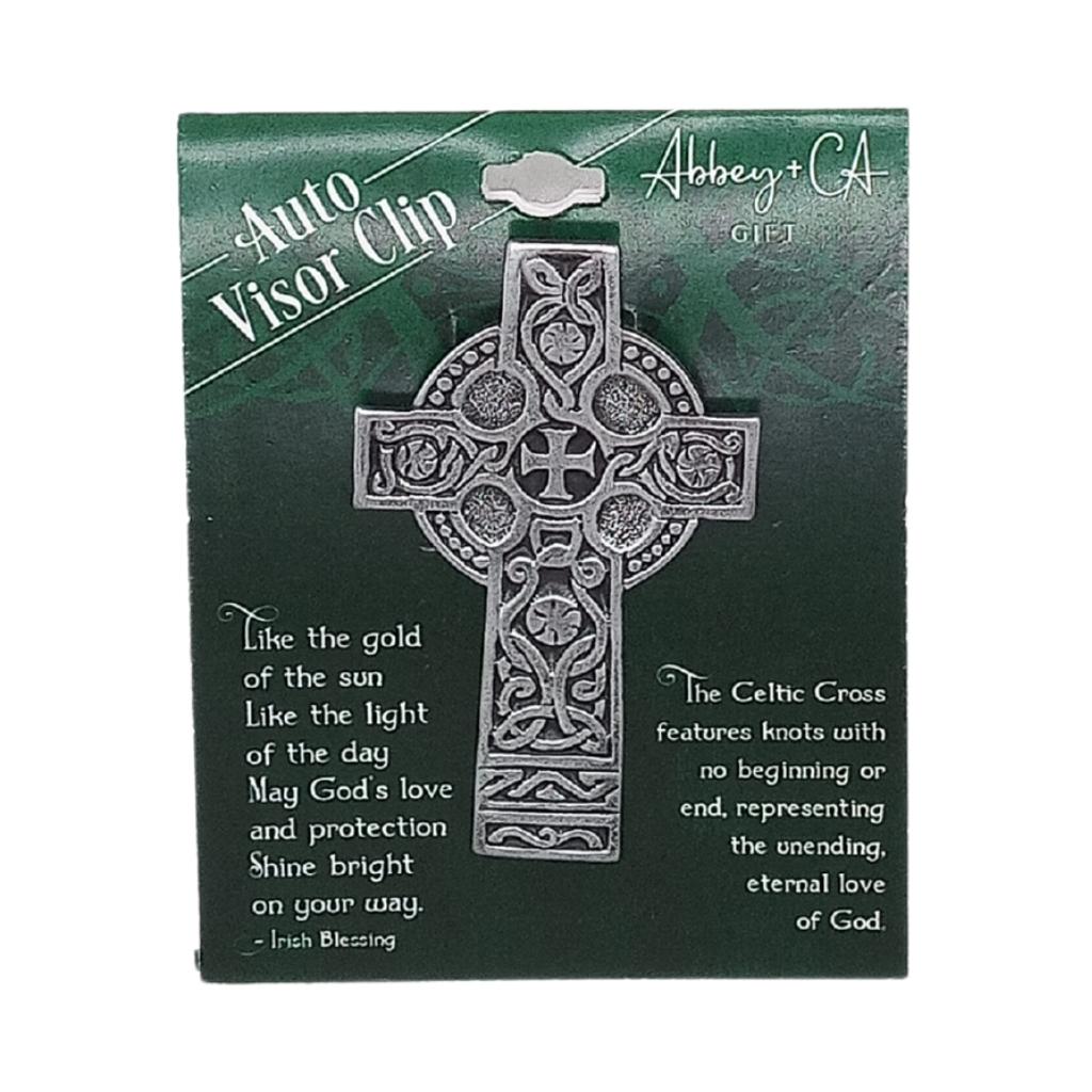 Celtic Cross Visor Clip