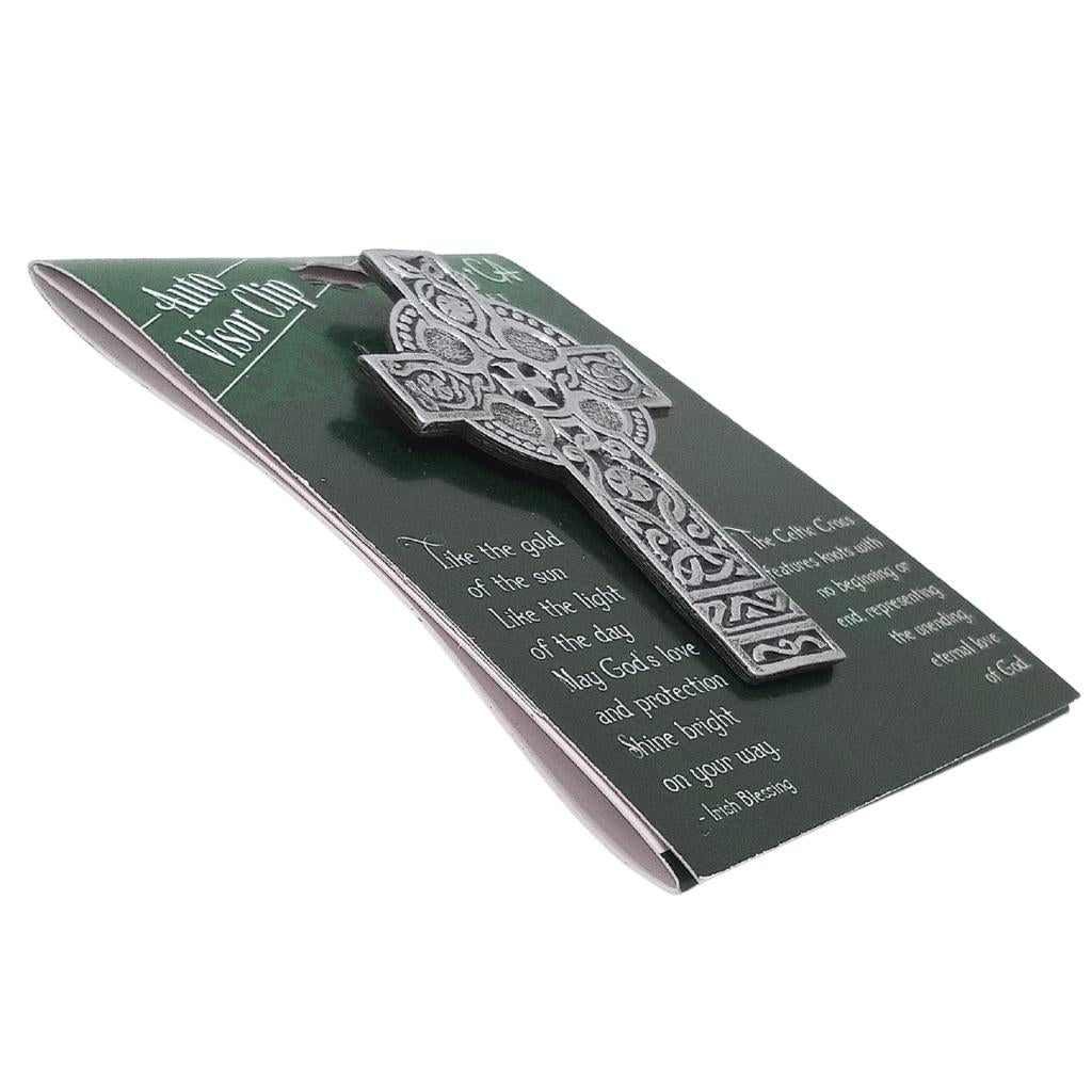 Celtic Cross Visor Clip