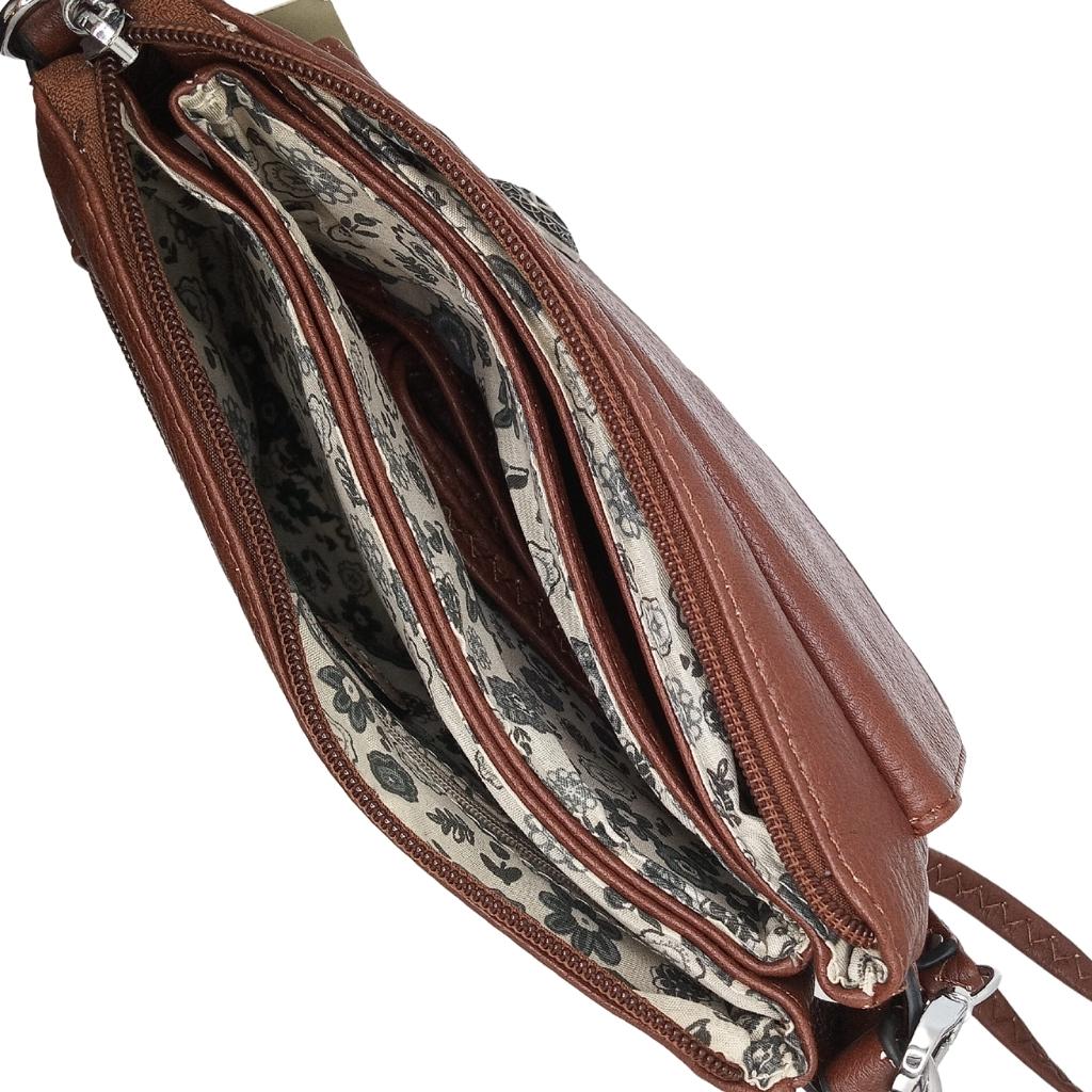 Celtic Trinity Knot Cell Phone Pocket Bag- Camel
