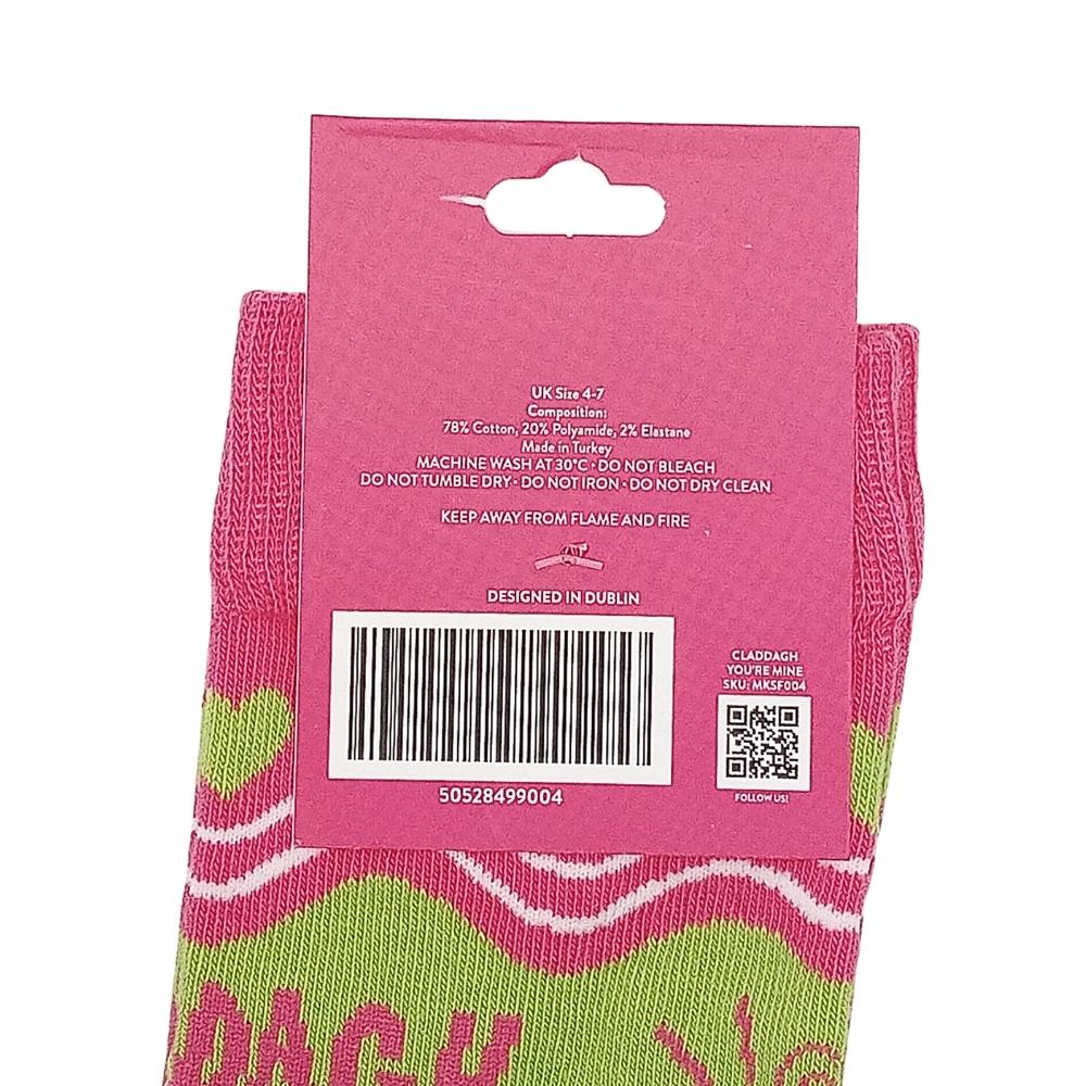 Claddagh You're Mine Socks