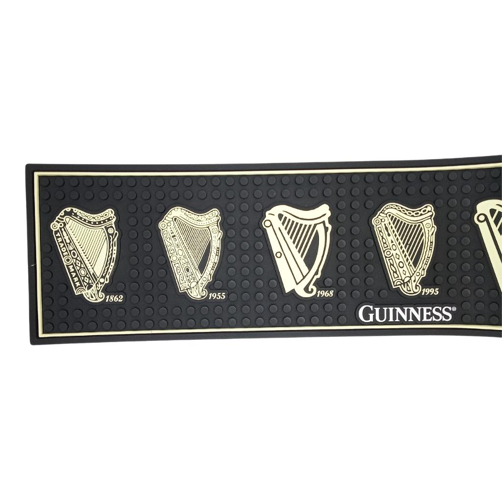 Guinness Evolution of the Harp PVC Bar Mat
