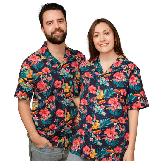 Guinness Toucan Hawaiian Shirt