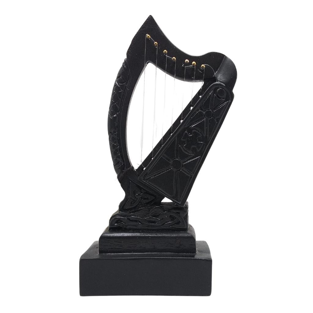 Irish Bardic Turf Harp 7.5"
