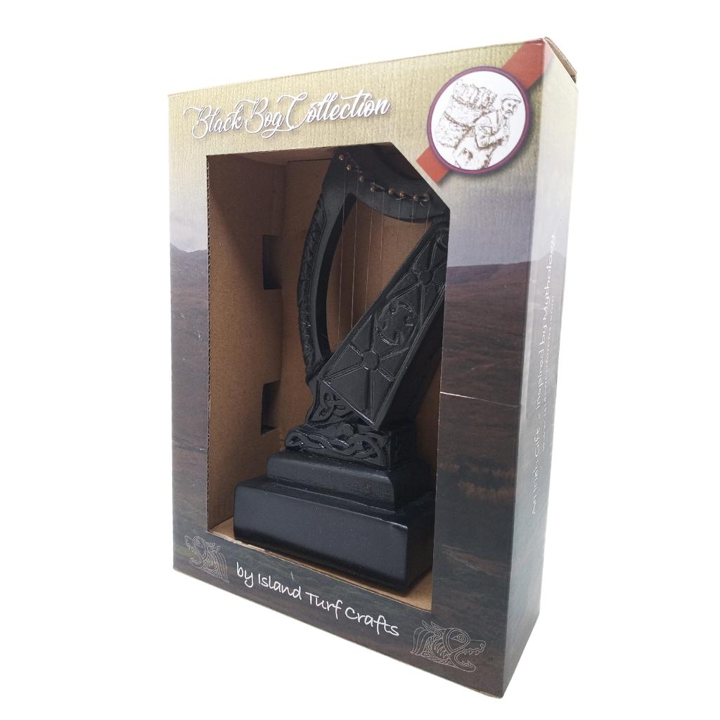 Irish Bardic Turf Harp 7.5"