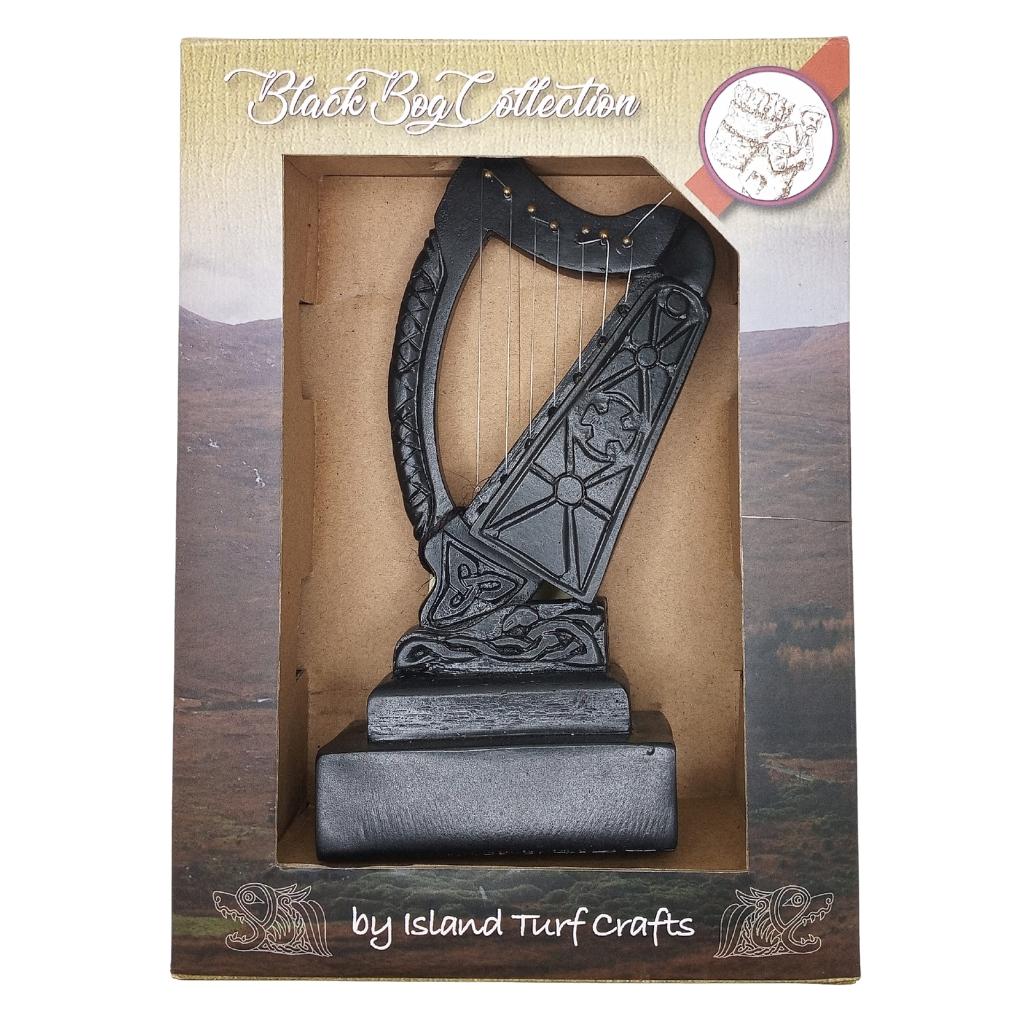 Irish Bardic Turf Harp 7.5"