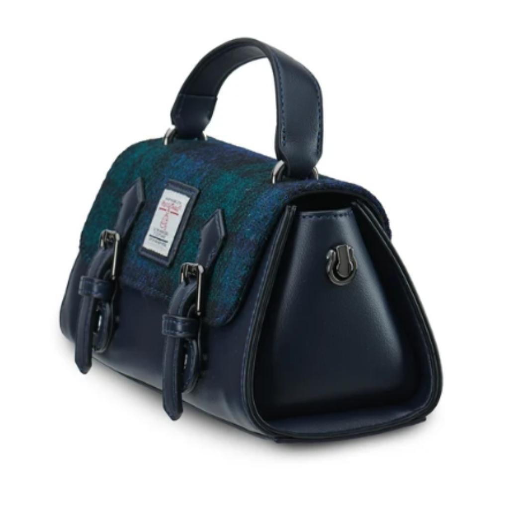 Islander Harris Tweed The Victoria Satchel 'Black Watch'