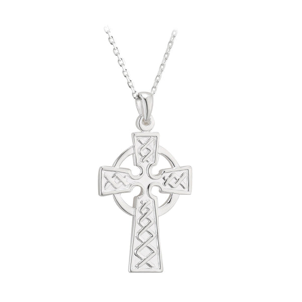 Double Sided Celtic Cross Pendant