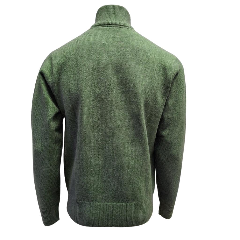Sage Celtic Knot 1/4 Zip Jumper