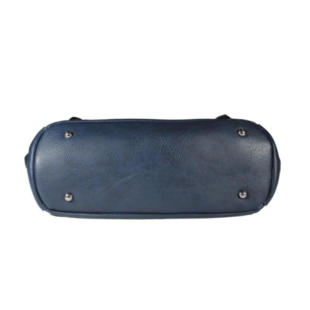 Shamrock Buckle Tote Bag - Hunter Green