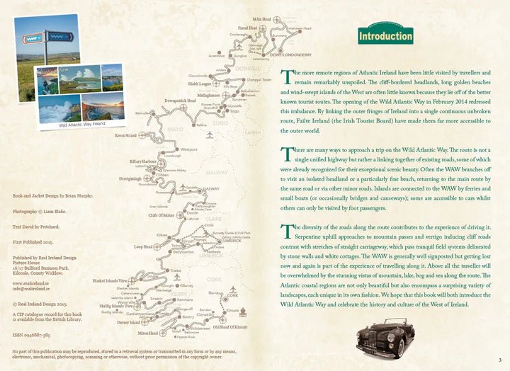 A Guide to The Wild Atlantic Way: Ireland's Costal Driving Route - The Celtic Gift Store - Books