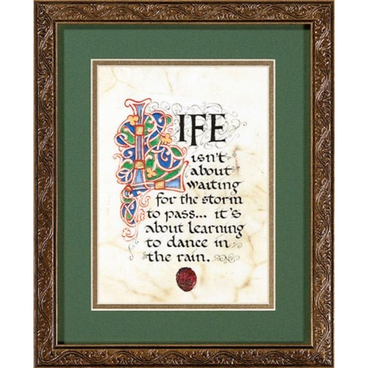 Anniversary Blessing 8x10 Framed