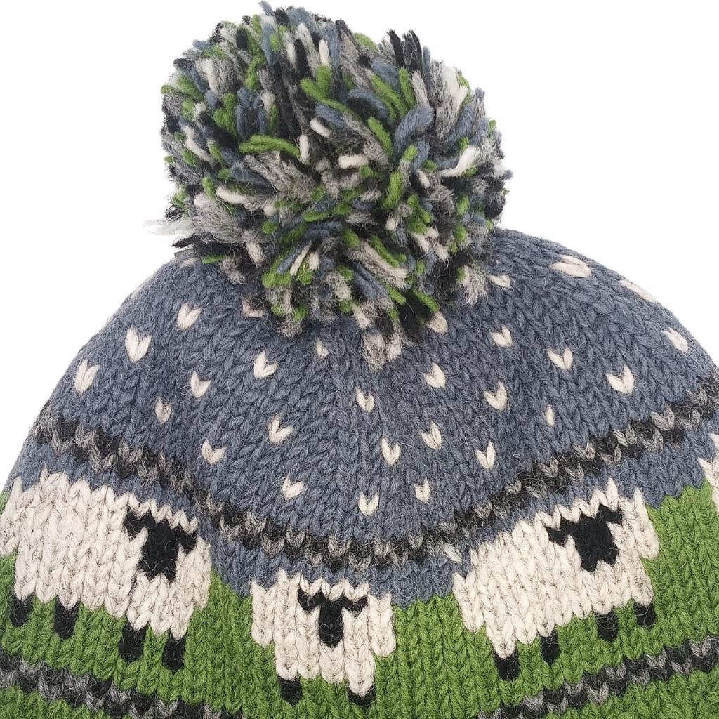 Aran Cable Pullon Sheep Hat