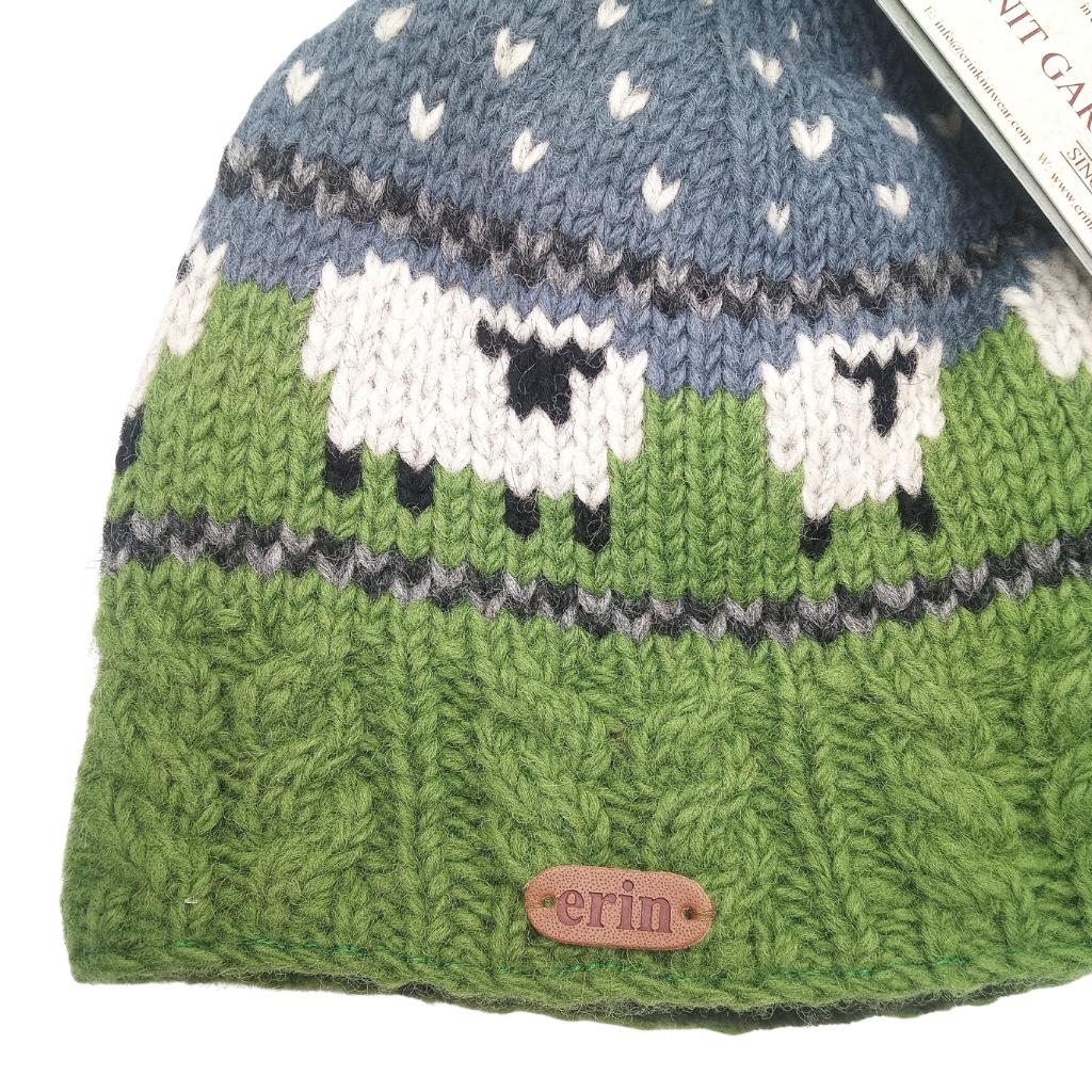 Aran Cable Pullon Sheep Hat