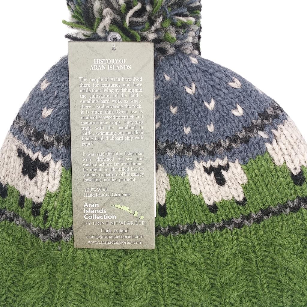 Aran Cable Pullon Sheep Hat
