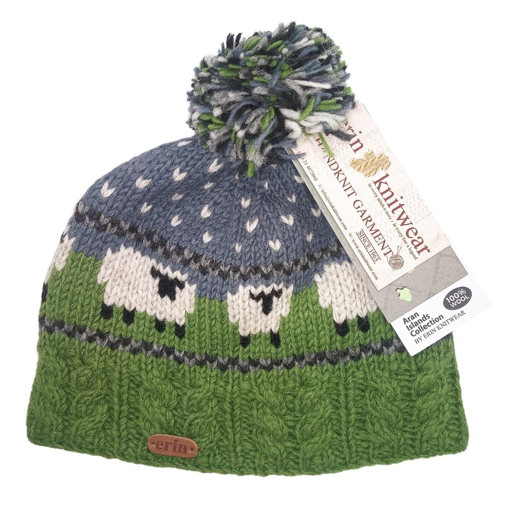 Aran Cable Pullon Sheep Hat