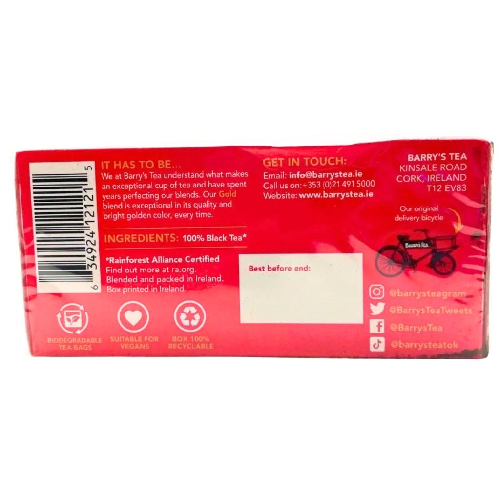 Barry's Gold Tea 125g (40 Bags)
