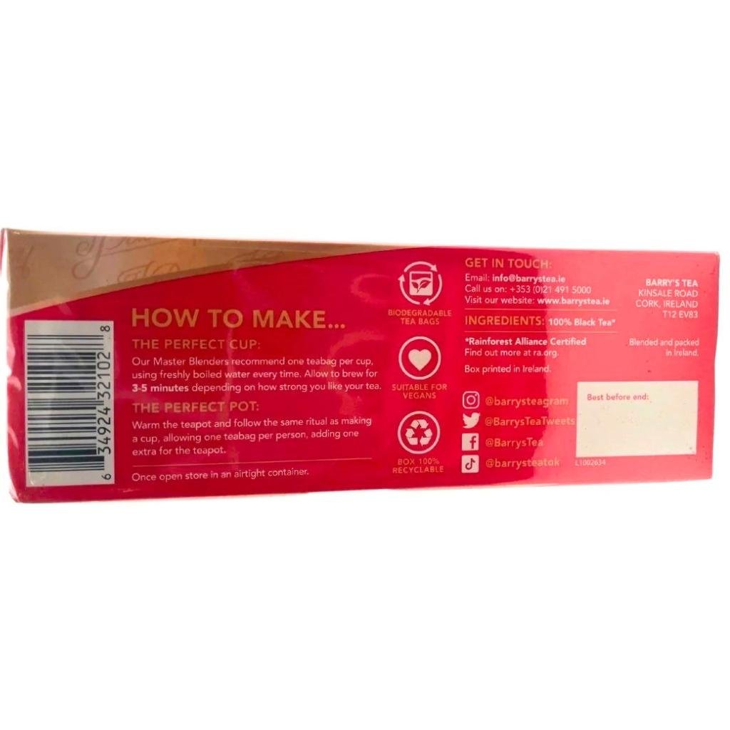 Barry's Gold Tea 250g (80 Bags)