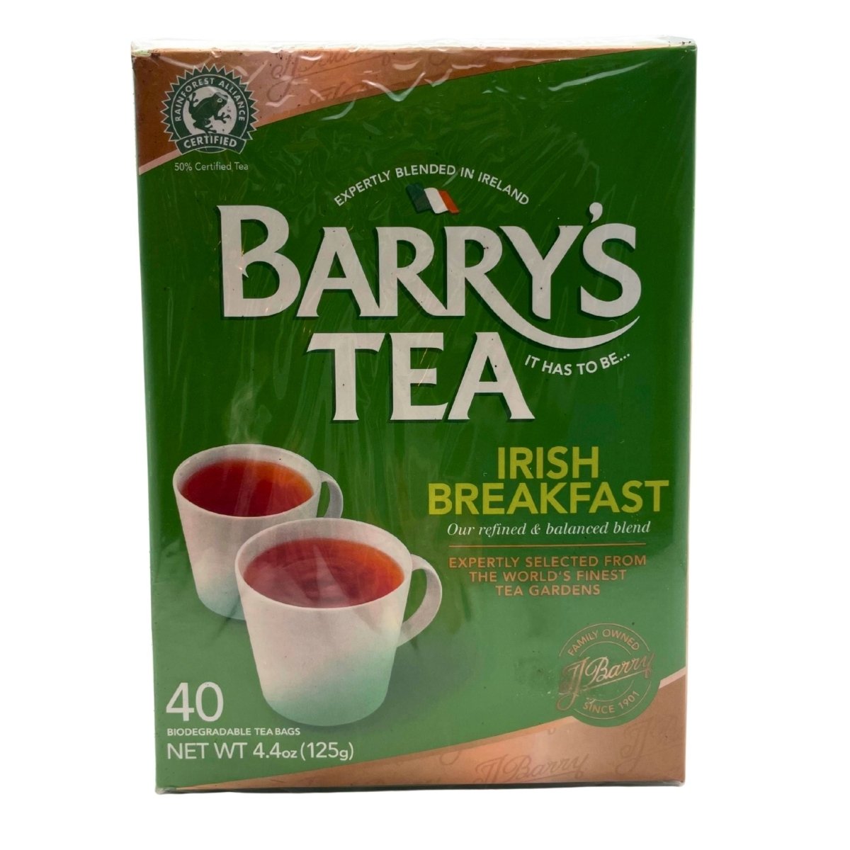 Barrys Irish Breakfast Tea (40 Bags)