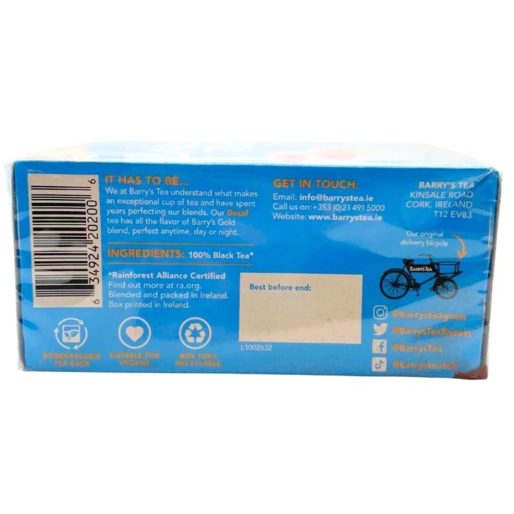 Barry's Tea Decaf (40 Bags)