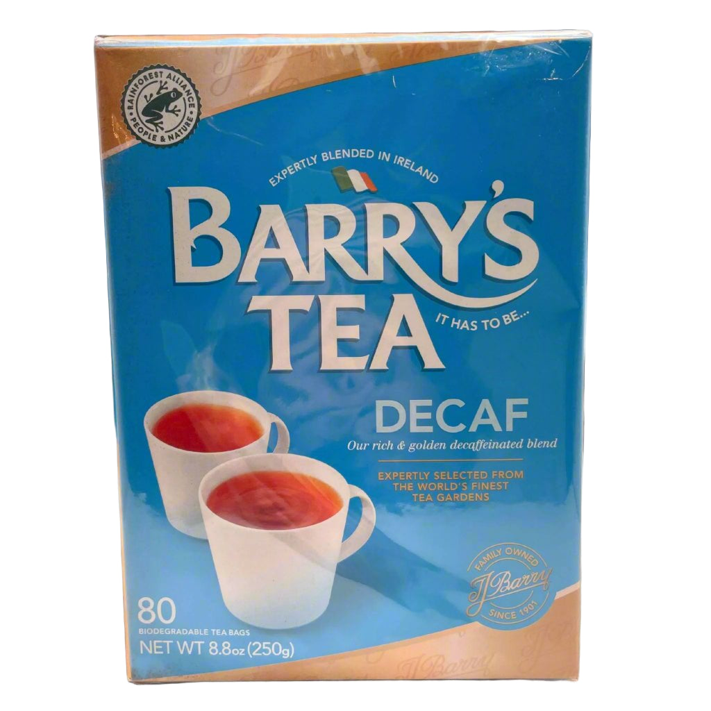 Barry's Decaf Tea | 80 Irish Tea Bags – The Celtic Gift Store