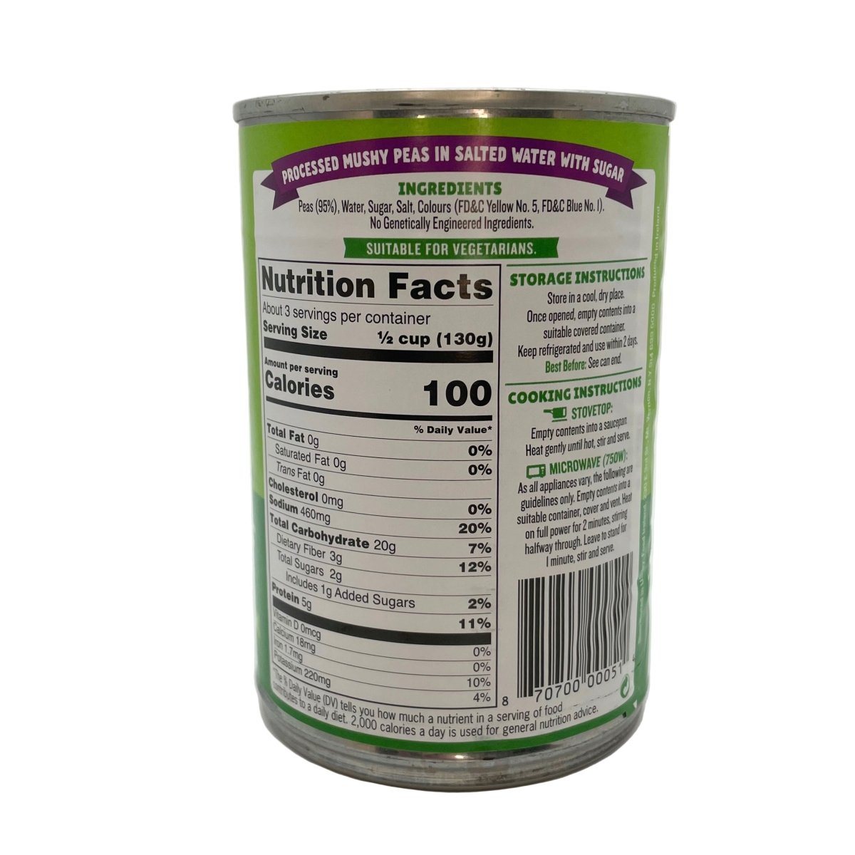 Batchelors Mushy Peas - The Celtic Gift Store - Food