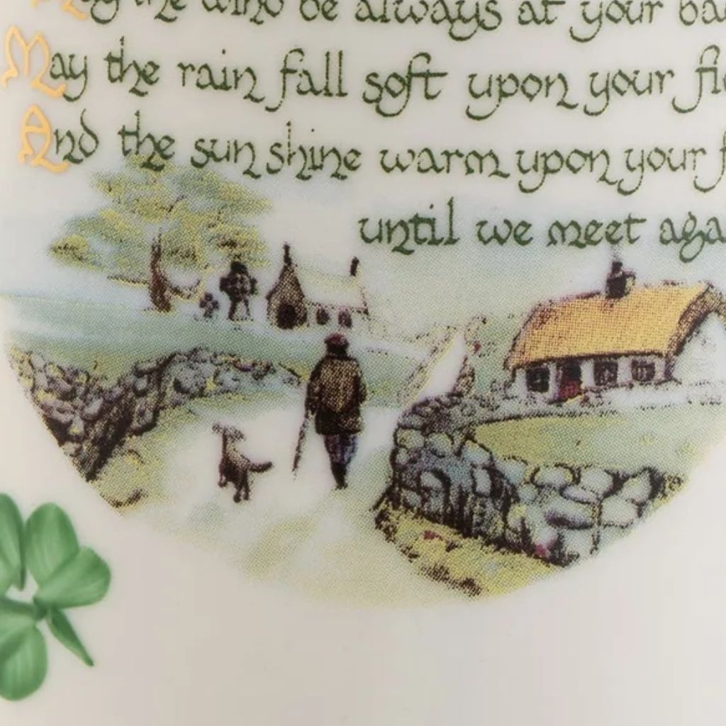 Belleek Classic Irish Blessing Mug