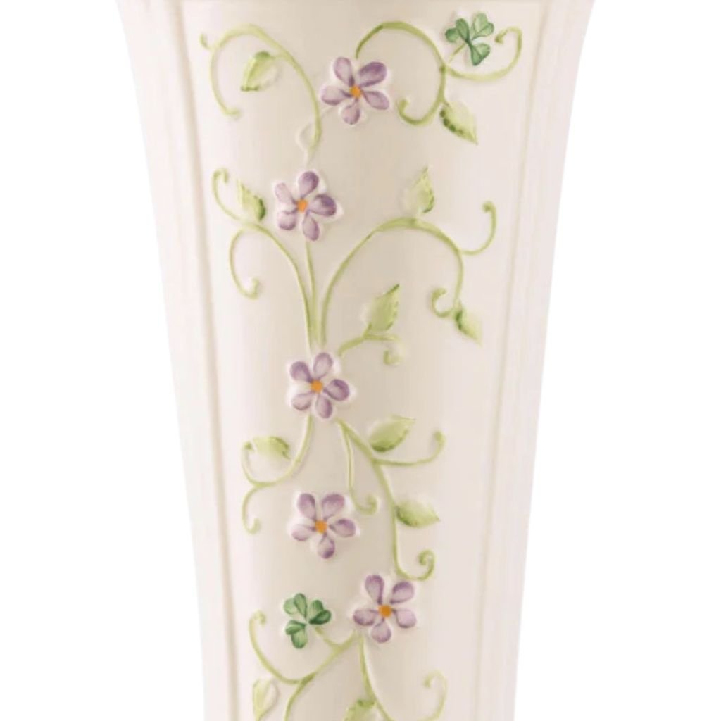 Belleek Classic Irish Flax Vase- Large