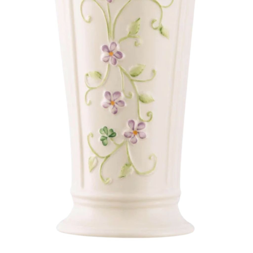 Belleek Classic Irish Flax Vase- Large