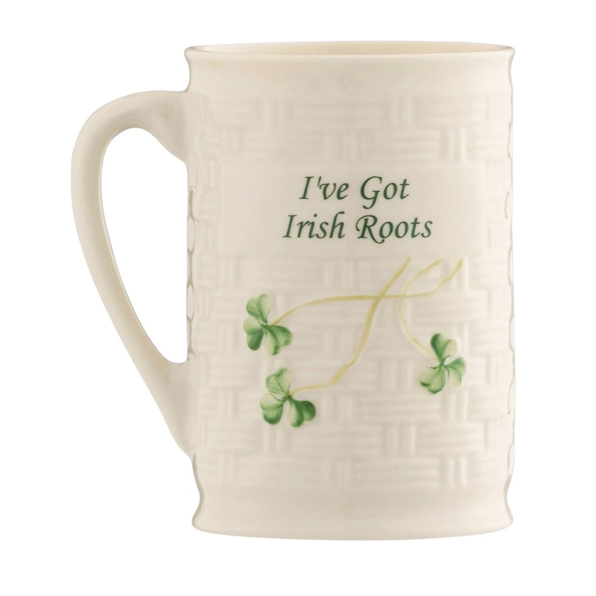 Belleek Classic 'I've Got Irish Roots' Mug