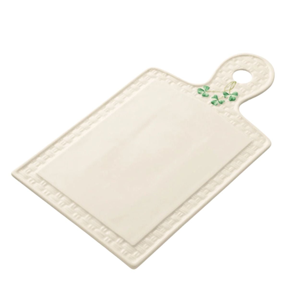 Belleek Classic Shamrock Cheese Board