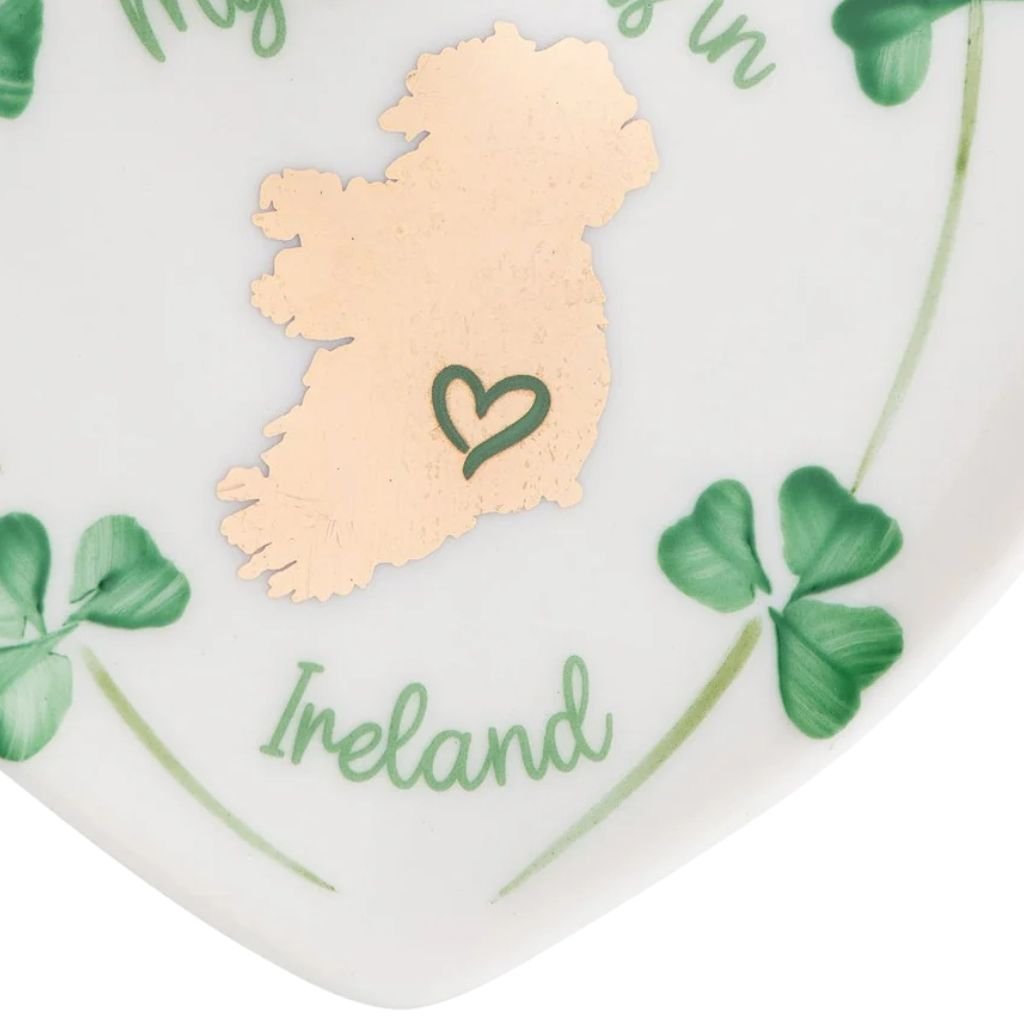 Belleek My Heart is in Ireland Ornament